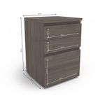 Gaveteiro-Kappesberg-2-Gavetas-1-Arquivo-com-Chave-Office-Carvalho-47cm