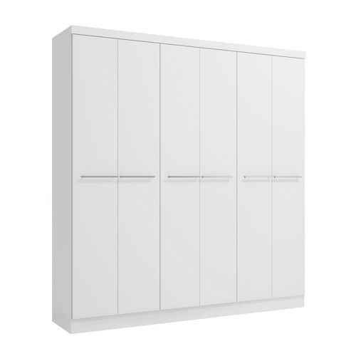 Guarda-Roupa Casal Kappesberg 6 Portas 2 Gvt Branco EX102