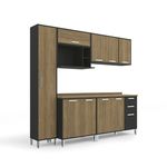 Armario-de-Cozinha-Completa-Kappesberg-Geometric-Preto-Fosc-Nog-8-pecas