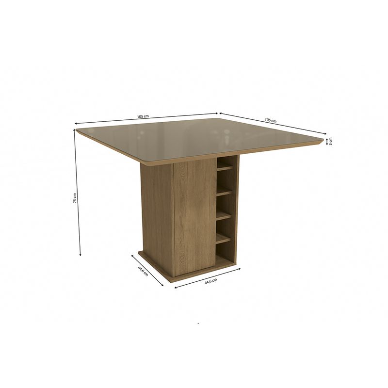 Conjunto-Mesa-Camelia-Kappesberg-Tampo-de-Madeira-e-vidro-4-cadeiras