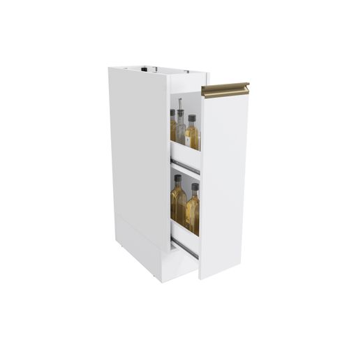 Nicho Porta Condimentos Celeste Kappesberg 100% MDF Branco 20cm