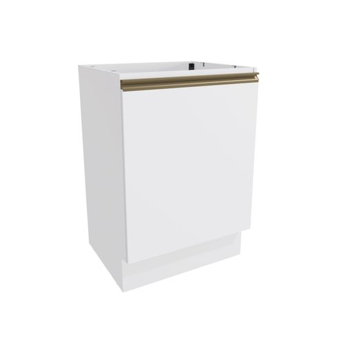 Balcão Celeste Kappesberg 100% MDF 1 Porta Branco 60cm