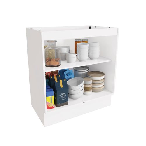 Balcão Celeste Kappesberg 100% MDF 2 Portas Branco 80cm