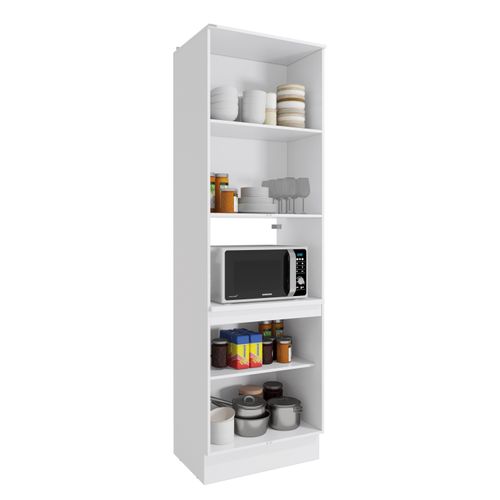 Kit Forno Celeste Kappesberg 100% MDF 4 Portas Branco 70cm