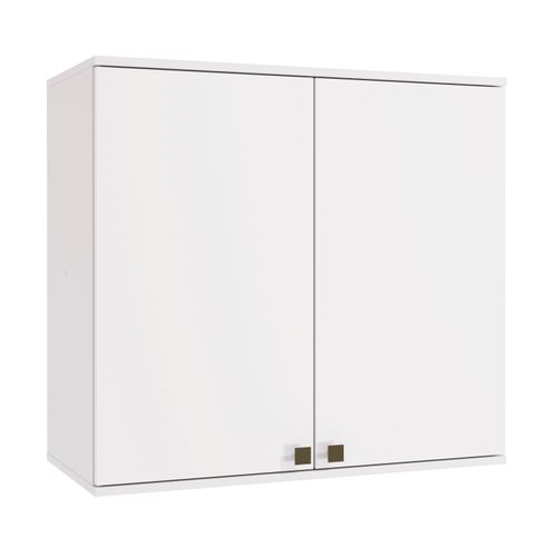 Armário Aéreo Celeste Kappesberg 100% MDF 2 Portas Branco 80cm