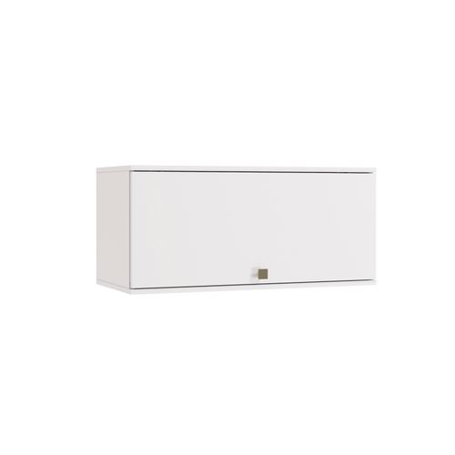 Armário Aéreo Celeste Kappesberg 100% MDF 1 Porta Basculante Branco 80cm