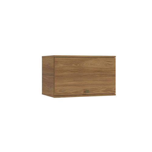 Armário Aéreo Celeste Kappesberg 100% MDF 1 Porta Basculante Nogueira 60cm