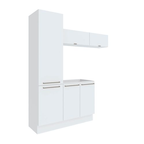 Lavanderia Modulada Suprema Kappesberg 4 Peças Branco 190cm