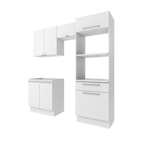 Lavanderia Modulada Suprema Kappesberg 4 Peças Branco 210cm