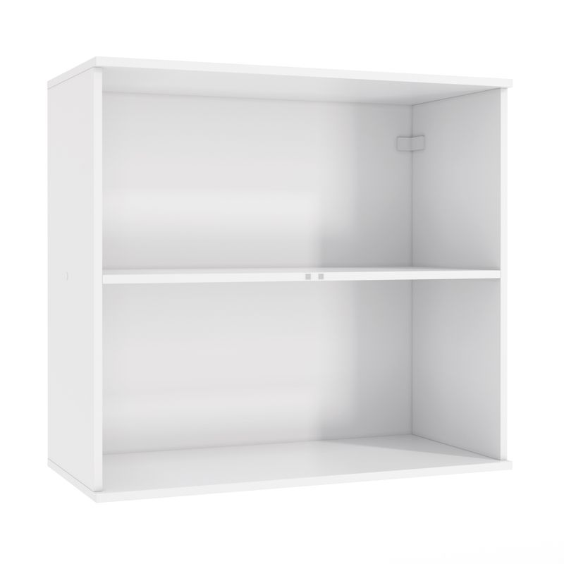 Armário Aéreo Celeste Kappesberg 100% MDF 2 Portas Branco/Verde 80cm