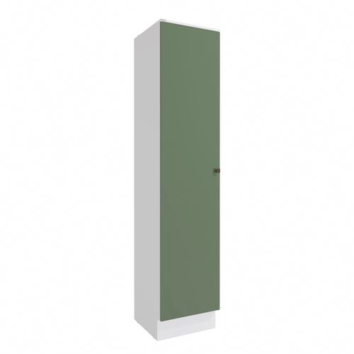 Paneleiro Celeste Kappesberg 100% MDF 1 Porta Branco/Verde 50cm