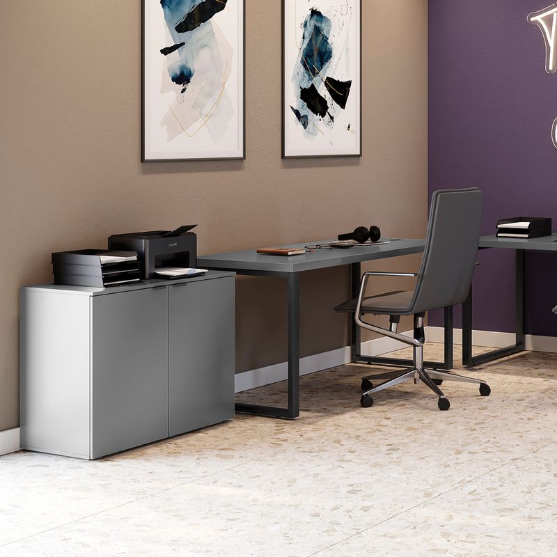 Mesa Diretor Kappesberg Office Platinum 120cm