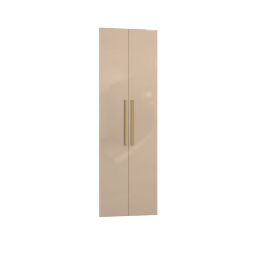 Conjunto 2 Portas de Bater Kappesberg Adapt Macadâmia 218cm x 34cm