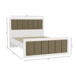 Cama De Casal Kappesberg Branco 194cm