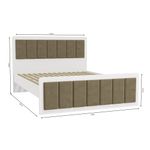 Cama De Casal Kappesberg Branco 207cm