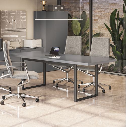 Mesa De Reunião Kappesberg Office Platinum 220cm