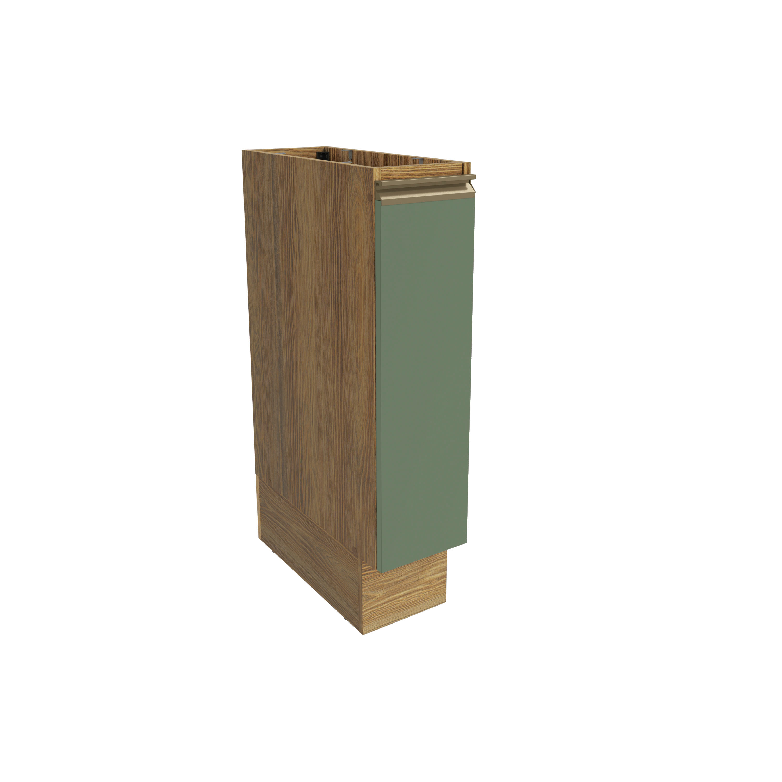 NeRichoページ Nicho Porta Condimentos Celeste Kappesberg 100% MDF Nogueira/Verde