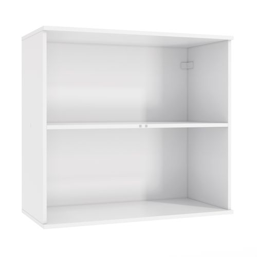 Armário Aéreo Celeste Kappesberg 100% MDF 2 Portas Branco/Verde 80cm
