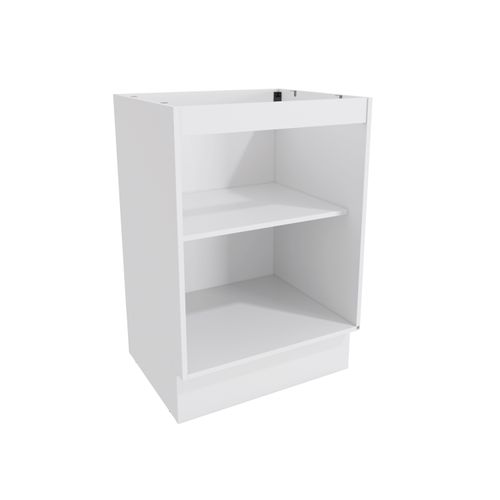 Balcão Celeste Kappesberg 100% MDF 1 Porta Branco/Verde 60cm