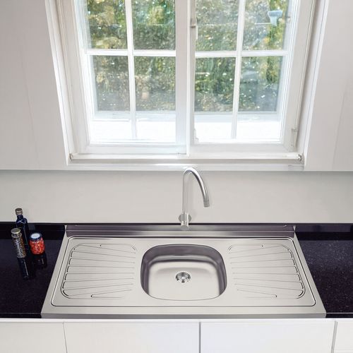 Cuba de Pia em Aço Inox 120cm