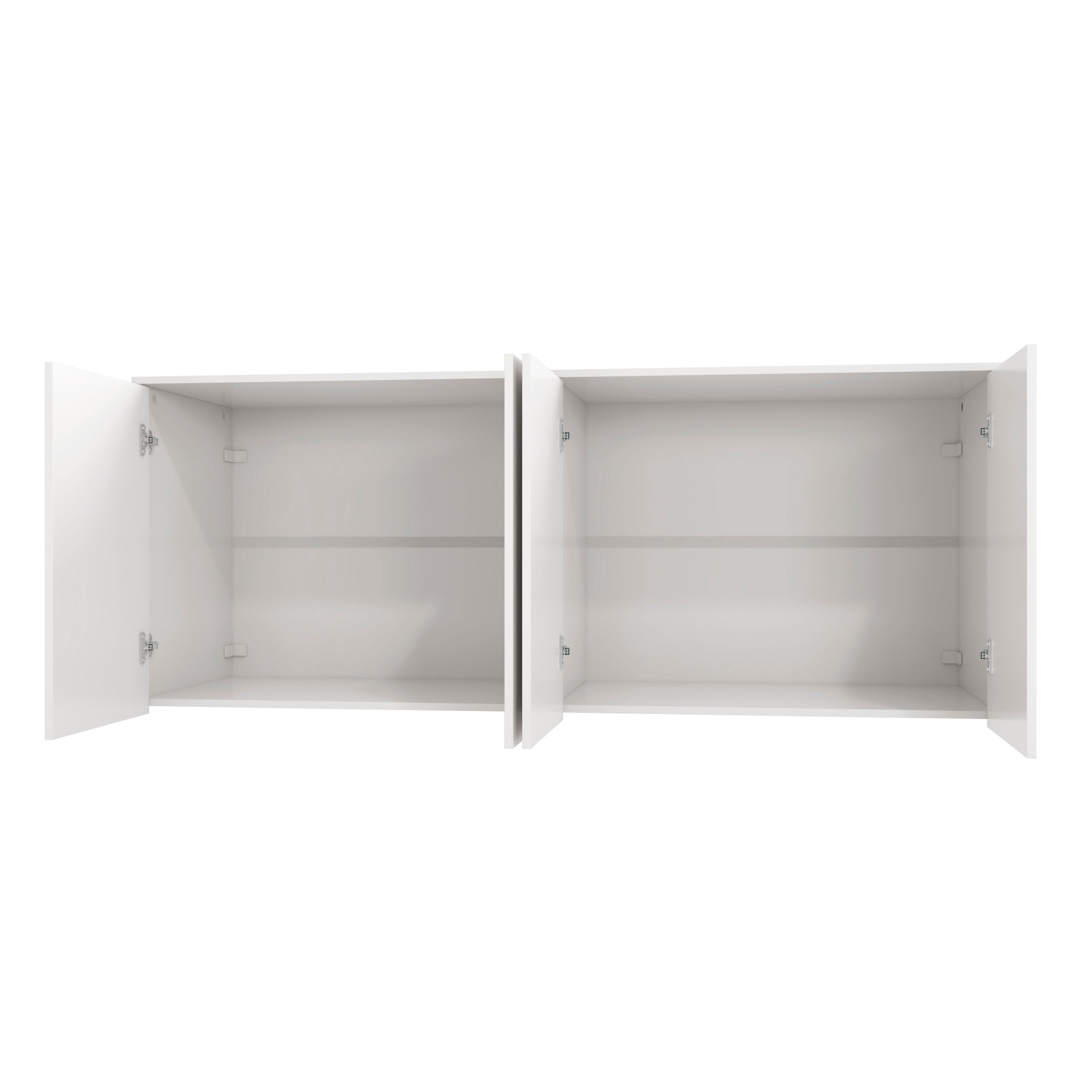 Armário Aéreo 4 Portas Kappesberg Adapt Branco 175cm | FastStore PDP