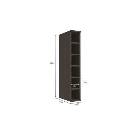 Nicho Garrafeiro Kappesberg Nox 6 Nichos Onix 90cm