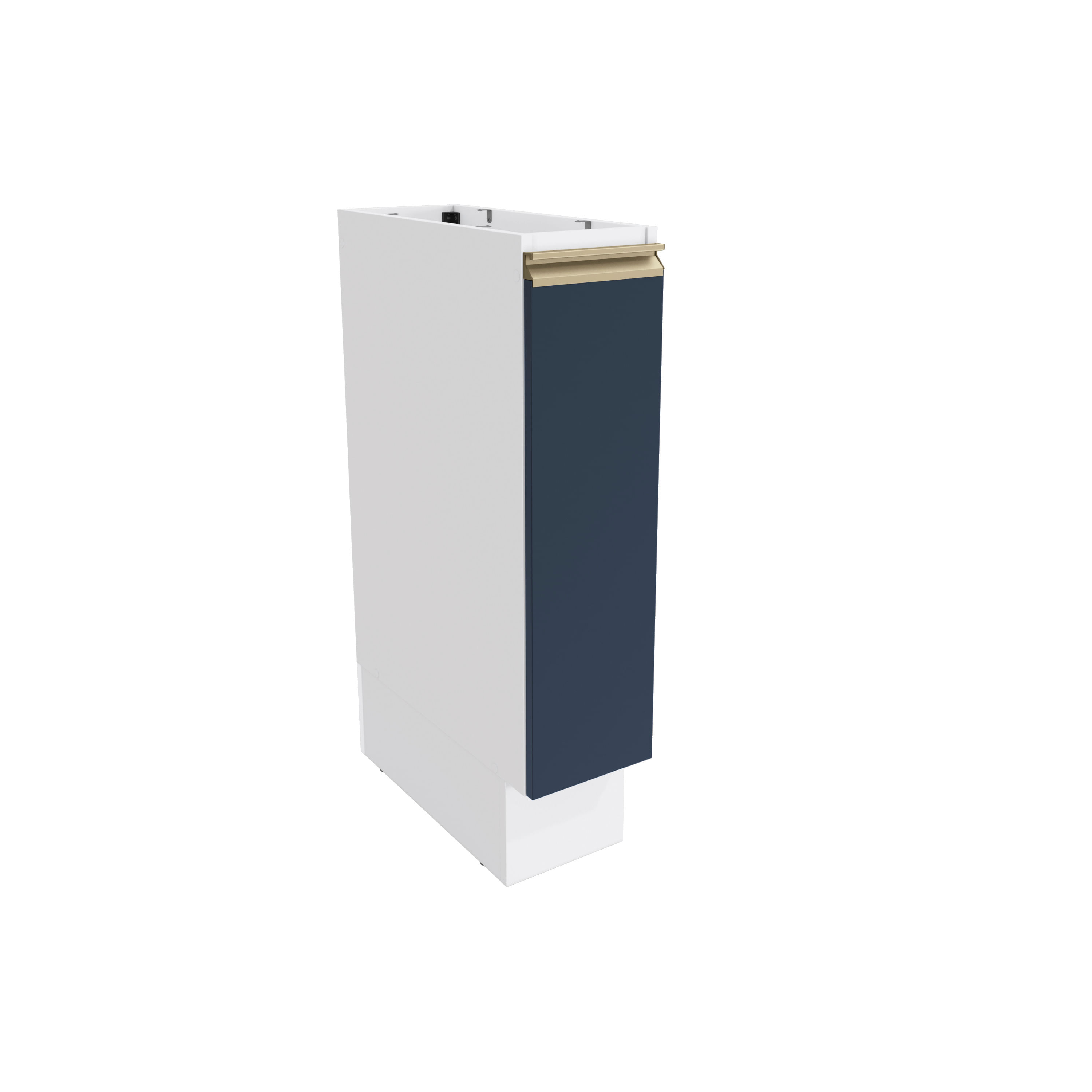 Nicho Porta Condimentos Celeste Kappesberg 100% MDF Branco/Azul