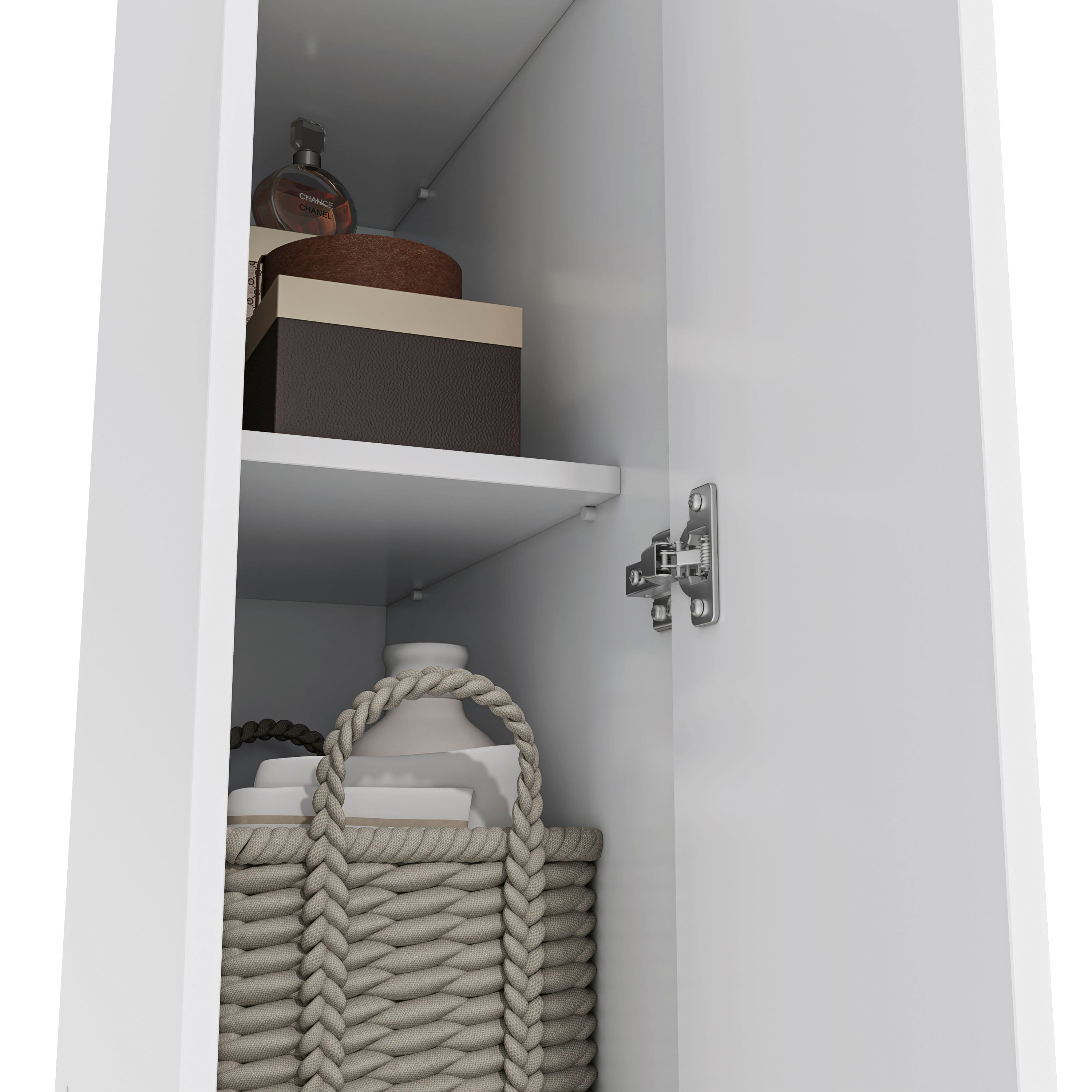 Guarda-Roupa 1 Porta Kappesberg Adapt Branco 25cm | FastStore PDP