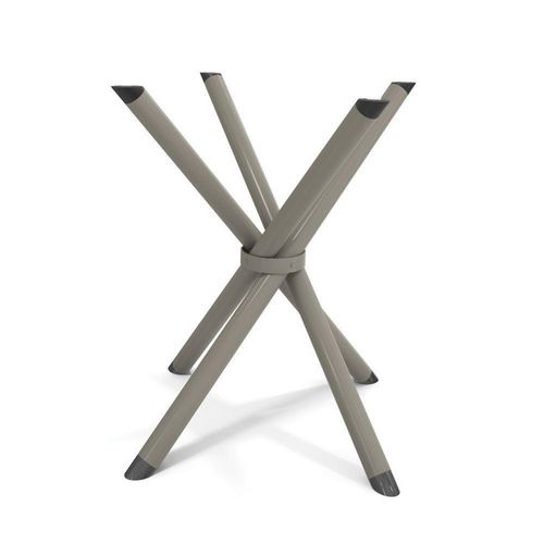 Base Mesa Volga Níquel 73cm x 73cm