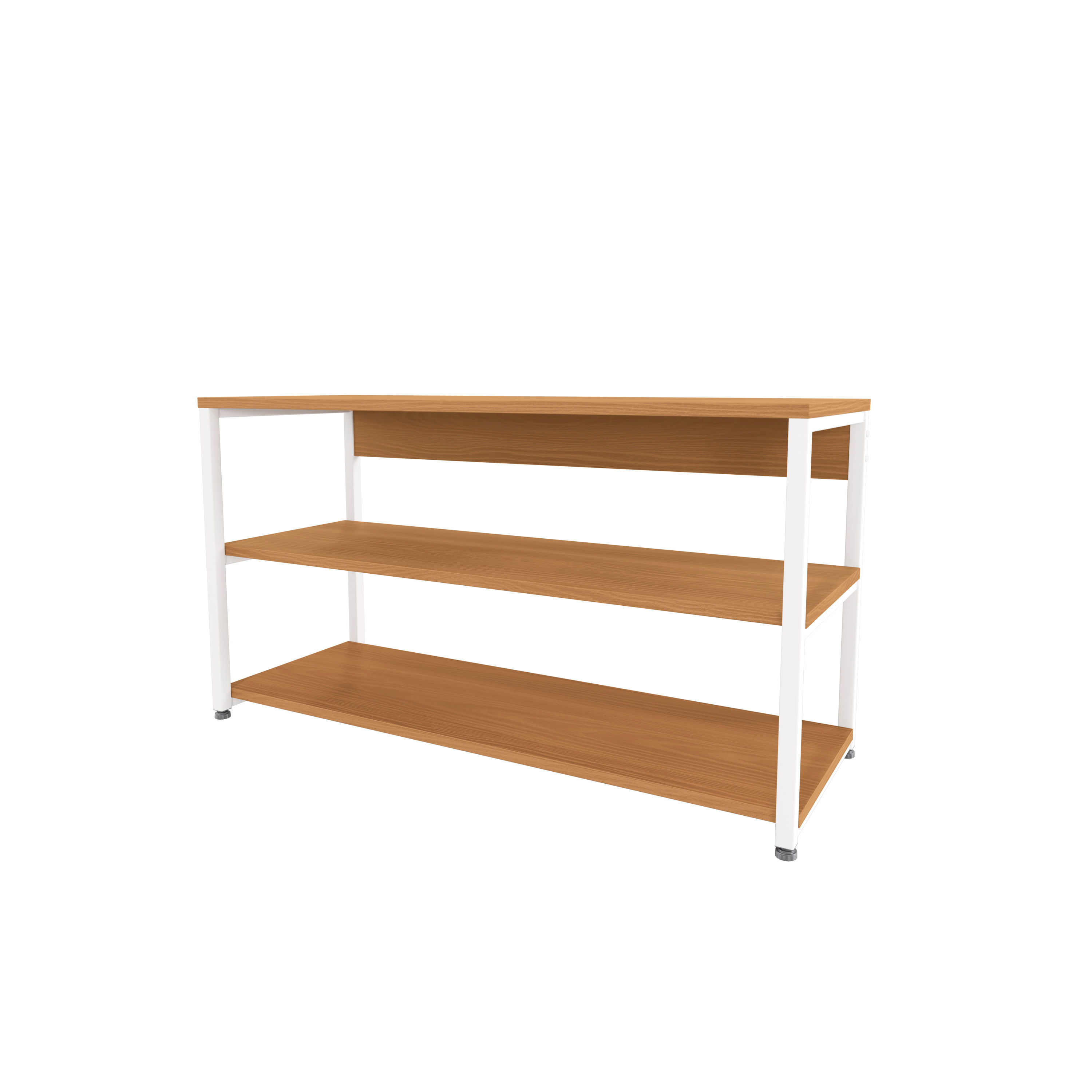 Sapateira 3 Prateleiras Kappesberg Canela/Branco | FastStore PDP