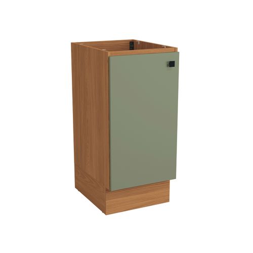 Balcão Kappesberg Pixel 1 Porta Canela/Verde Frevo 40cm