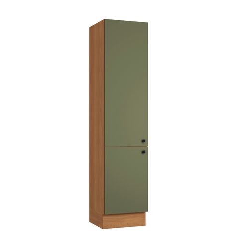 Paneleiro Kappesberg Pixel 2 Portas Canela/Verde Frevo 50cm