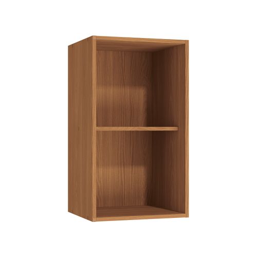 Armário Aéreo Kappesberg Pixel 1 Porta Canela/Cinza Sagrado 40cm