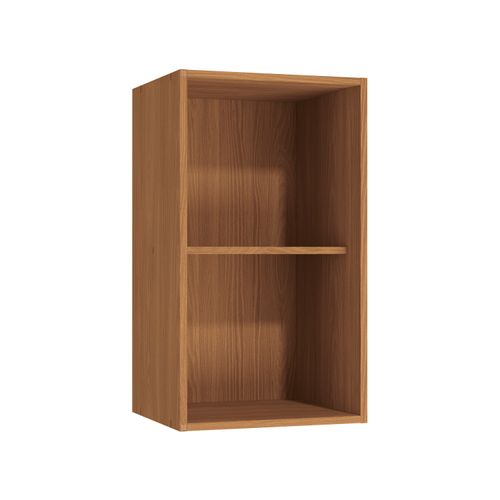 Armário Aéreo Kappesberg Pixel 1 Porta Canela/Verde Frevo 40cm