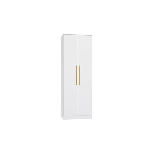 Guarda-Roupa 2 Portas 2 Gavetas Kappesberg Adapt Branco
