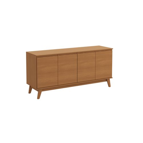 Aparador Buffet Kappesberg 4 Portas Canela 156cm