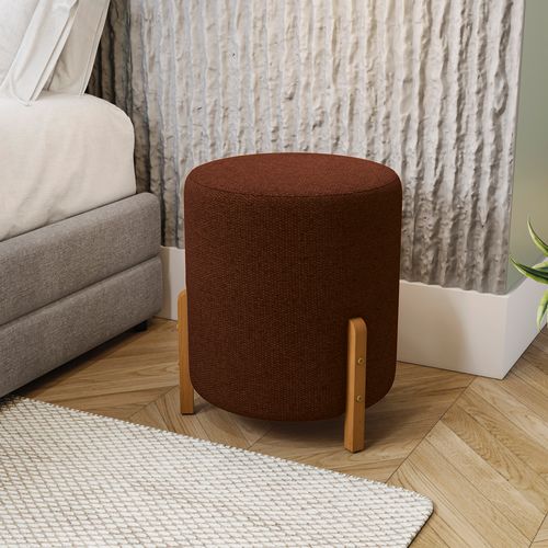 Puff Ravi Kappesberg Linho Terracota