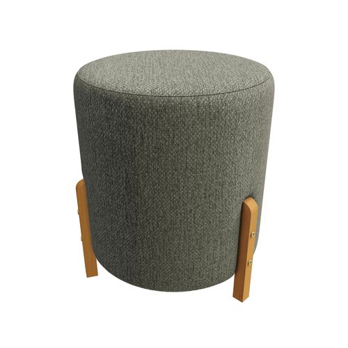 Puff Ravi Kappesberg Linho Verde Malva