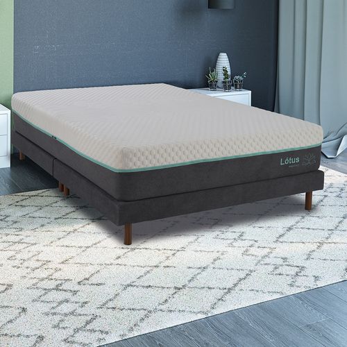 Colchão a Vácuo com Capa Lavável Kappesberg Lótus Casal D33 138x198