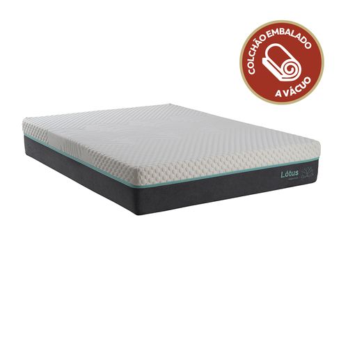 Colchão a Vácuo com Capa Lavável Kappesberg Lótus Casal D33 138x198