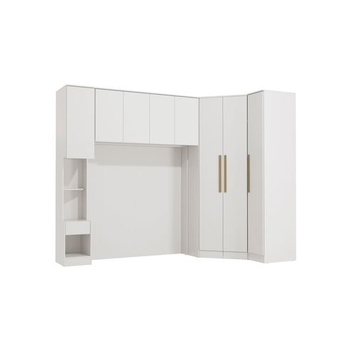 Quarto Completo Kappesberg Adapt  7 Peças Branco