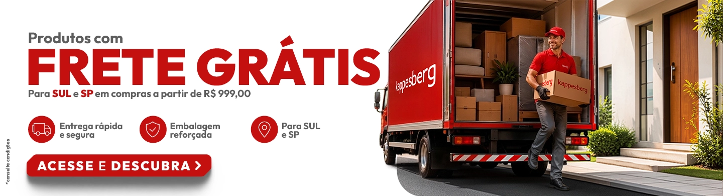 móveis com frete grátis kappesberg